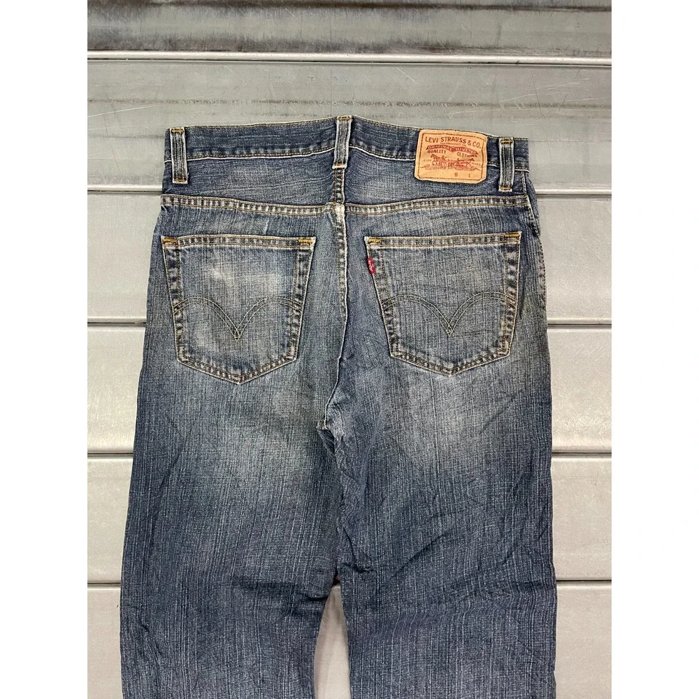 Levis 559 Jeans Mens 32x30 Blue‎ Medium Wash Denim Relaxed Straight 100% Cotton